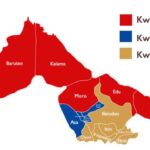 Map of Kwara state